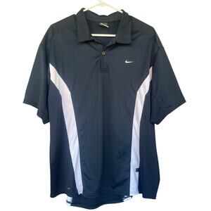 Nike Mens Polo Shirt Extra Large XL Golf Dri-Fit Short Sleeve Logo Athleticwear